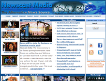 Tablet Screenshot of newscastmedia.com